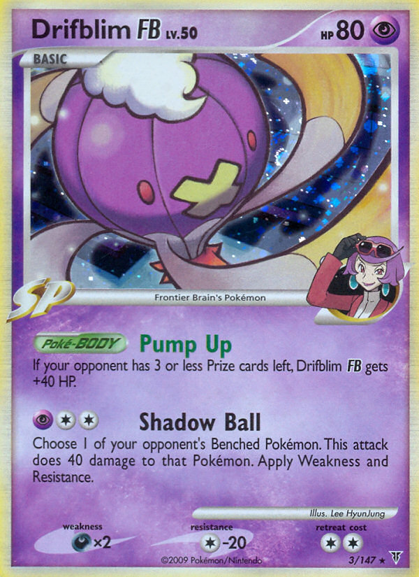 Drifblim FB (3/147) [Platinum: Supreme Victors] | Exor Games Truro