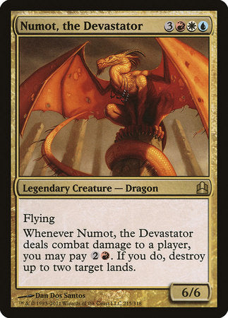 Numot, the Devastator [Commander 2011] | Exor Games Truro