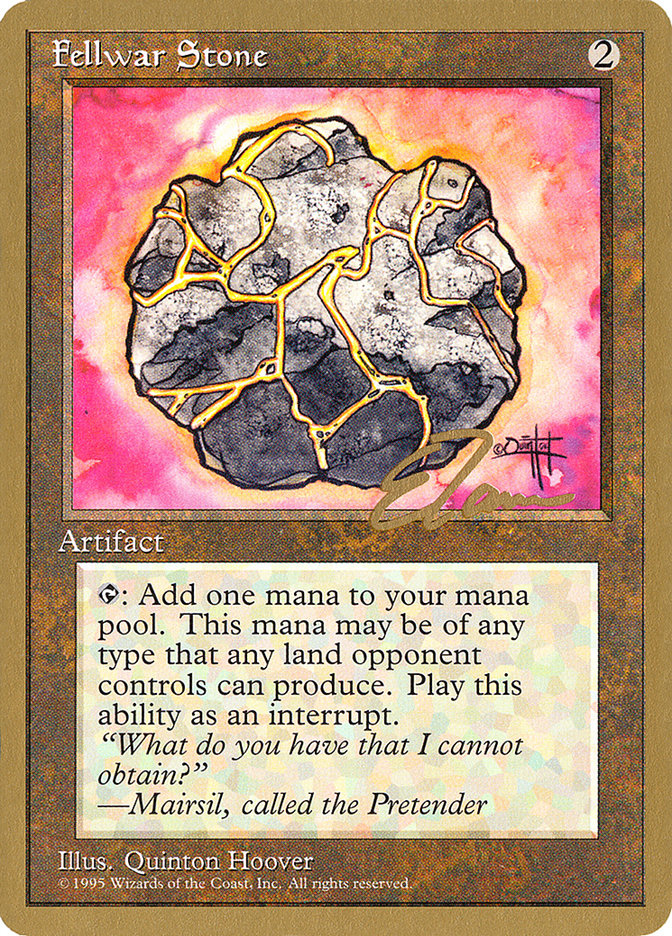 Fellwar Stone (Eric Tam) [Pro Tour Collector Set] | Exor Games Truro