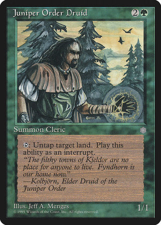 Juniper Order Druid [Ice Age] | Exor Games Truro