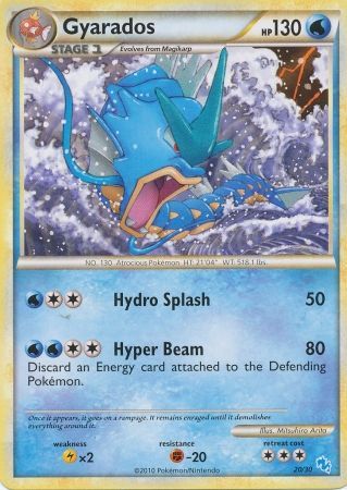 Gyarados (20/30) [HeartGold & SoulSilver: Trainer Kit - Gyarados] | Exor Games Truro