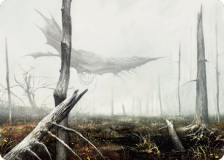 Swamp Art Card [Dominaria United Art Series] | Exor Games Truro