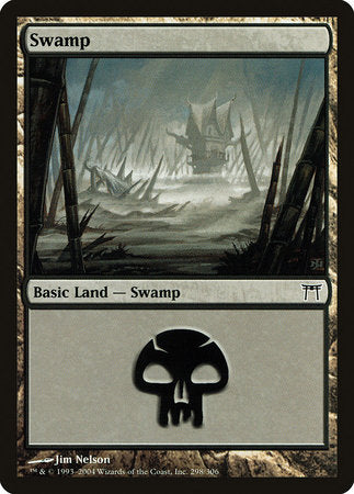 Swamp (298) [Champions of Kamigawa] | Exor Games Truro