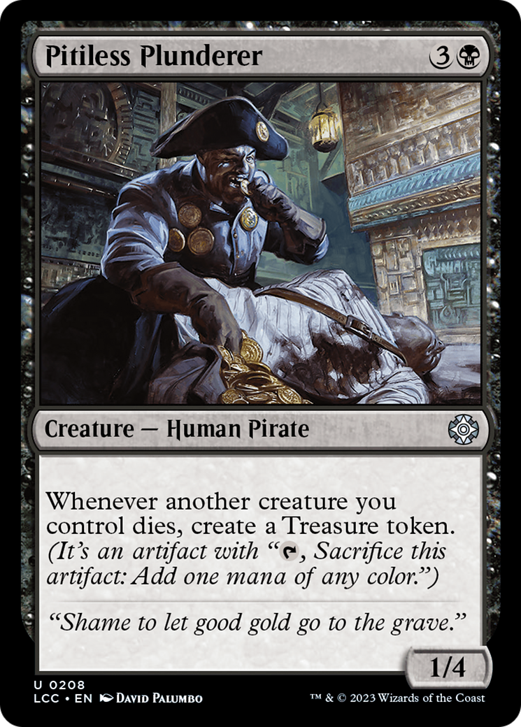 Pitiless Plunderer [The Lost Caverns of Ixalan Commander] | Exor Games Truro