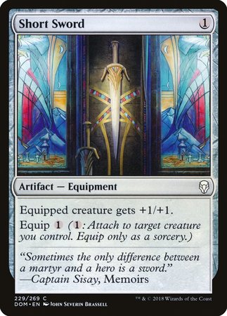 Short Sword [Dominaria] | Exor Games Truro