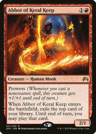 Abbot of Keral Keep [Magic Origins] | Exor Games Truro