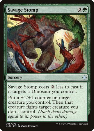 Savage Stomp [Ixalan] | Exor Games Truro