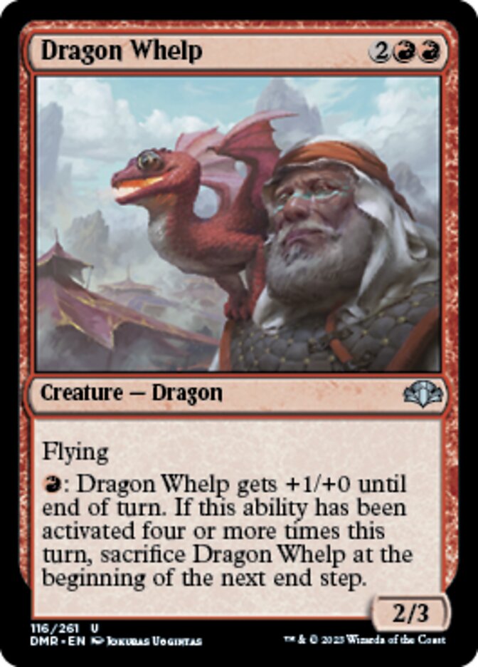 Dragon Whelp [Dominaria Remastered] | Exor Games Truro