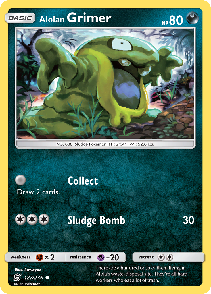 Alolan Grimer (127/236) [Sun & Moon: Unified Minds] | Exor Games Truro