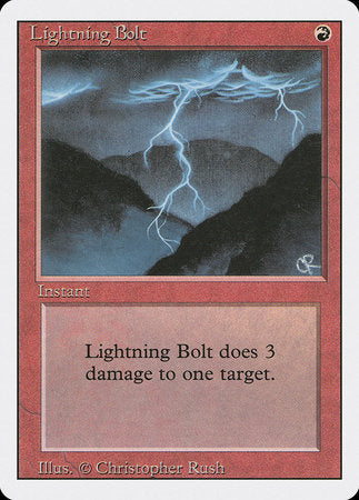 Lightning Bolt [Revised Edition] | Exor Games Truro