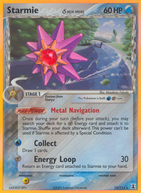 Starmie (15/113) (Delta Species) [EX: Delta Species] | Exor Games Truro