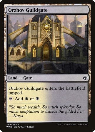 Orzhov Guildgate [War of the Spark] | Exor Games Truro