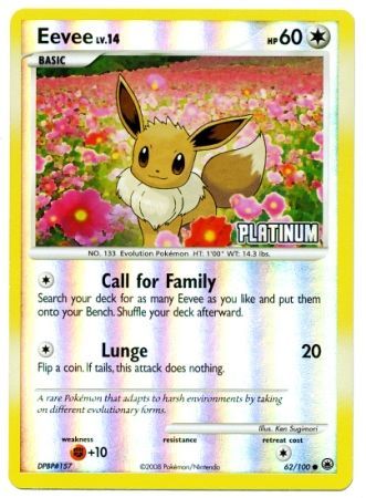 Eevee (62/100) [Burger King Promos: 2009 Collection] | Exor Games Truro