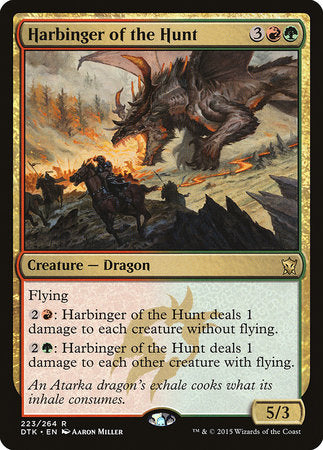 Harbinger of the Hunt [Dragons of Tarkir] | Exor Games Truro