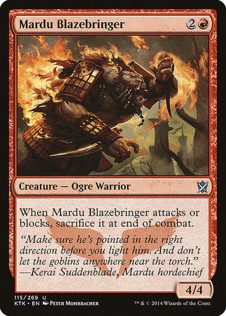 Mardu Blazebringer [Khans of Tarkir] | Exor Games Truro