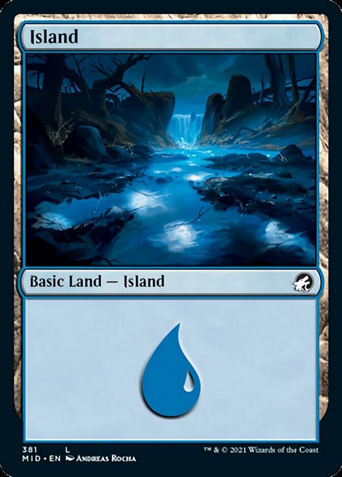 Island (381) [Innistrad: Midnight Hunt] | Exor Games Truro