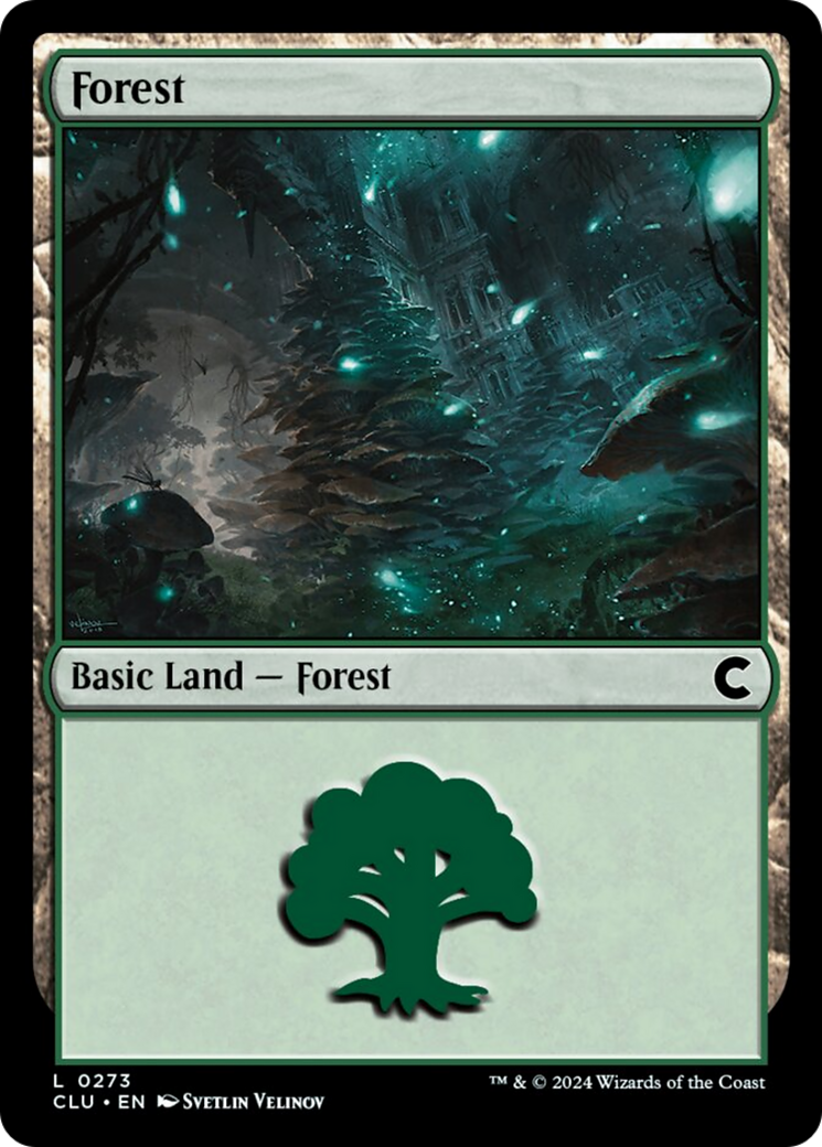 Forest (0273) [Ravnica: Clue Edition] | Exor Games Truro