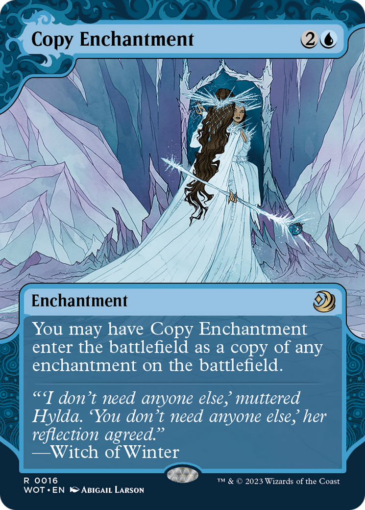 Copy Enchantment [Wilds of Eldraine: Enchanting Tales] | Exor Games Truro