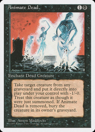 Animate Dead [Fourth Edition] | Exor Games Truro