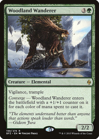 Woodland Wanderer [Battle for Zendikar] | Exor Games Truro