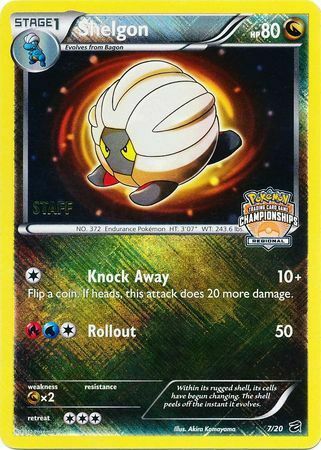 Shelgon (7/20) (Regional Championship Promo Staff) [Black & White: Dragon Vault] | Exor Games Truro