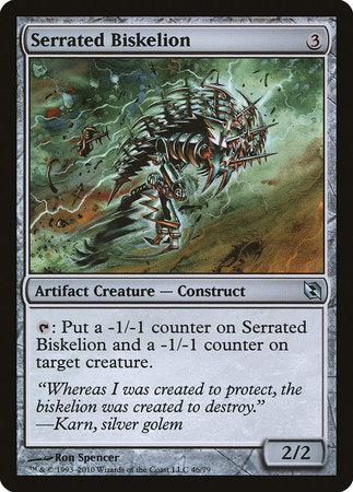 Serrated Biskelion [Duel Decks: Elspeth vs. Tezzeret] | Exor Games Truro