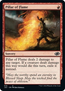 Pillar of Flame [Jumpstart 2022] | Exor Games Truro