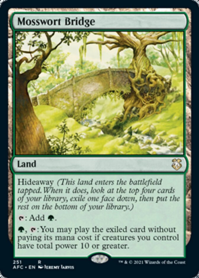 Mosswort Bridge [Dungeons & Dragons: Adventures in the Forgotten Realms Commander] | Exor Games Truro