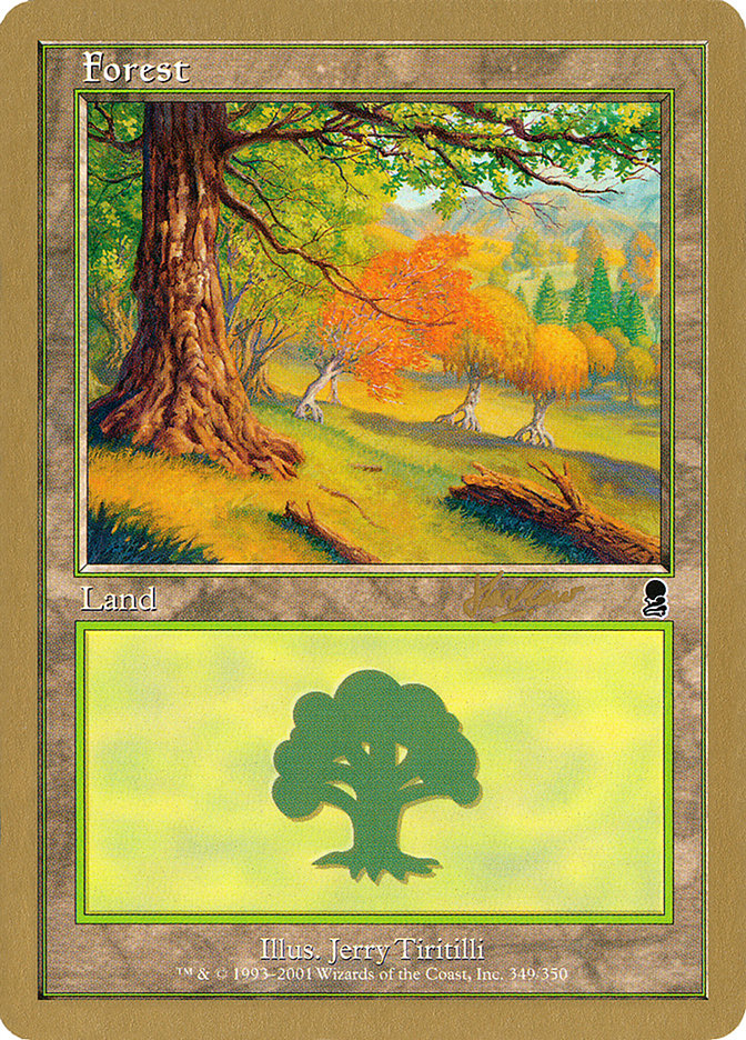 Forest (shh349) (Sim Han How) [World Championship Decks 2002] | Exor Games Truro