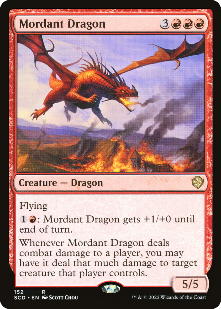 Mordant Dragon [Starter Commander Decks] | Exor Games Truro