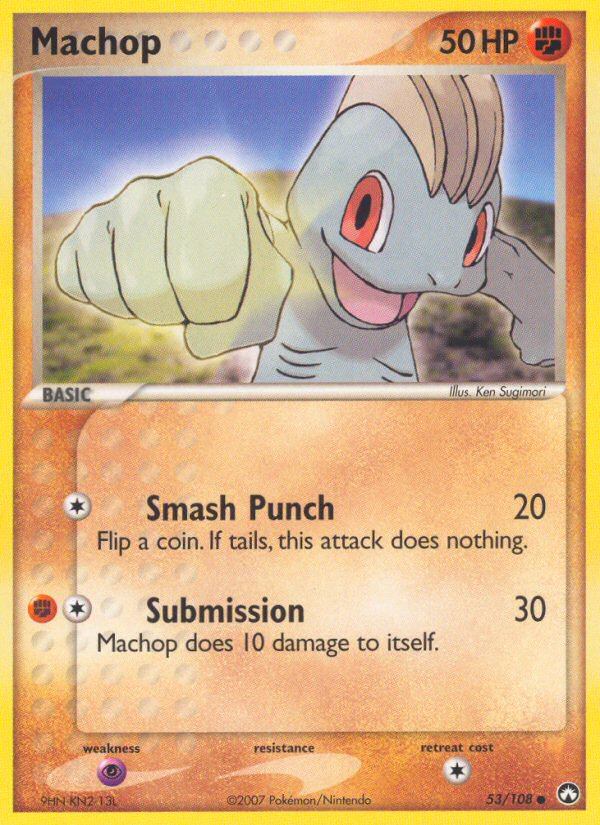 Machop (53/108) [EX: Power Keepers] | Exor Games Truro