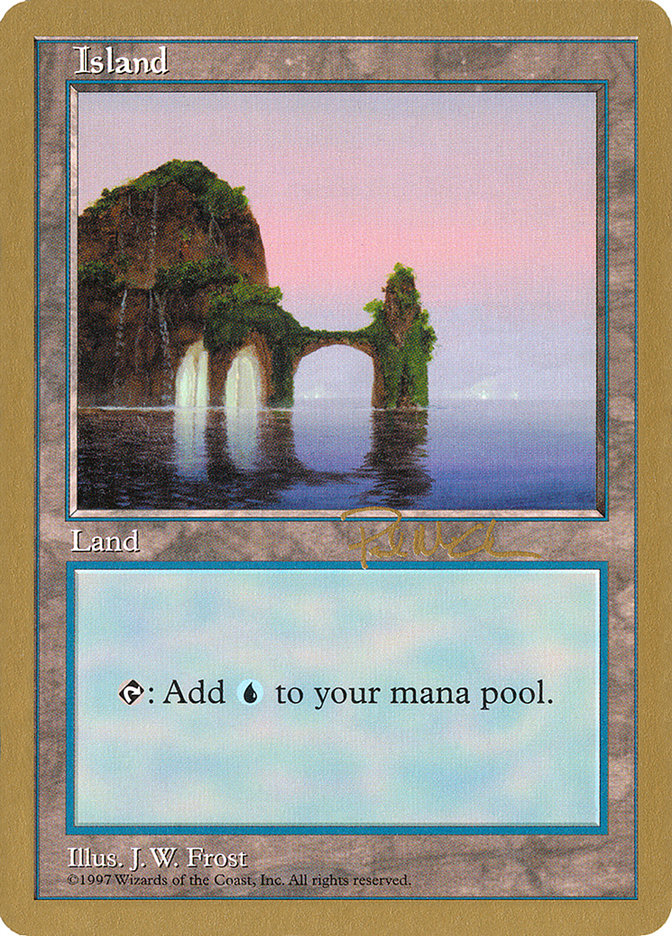 Island (pm434) (Paul McCabe) [World Championship Decks 1997] | Exor Games Truro