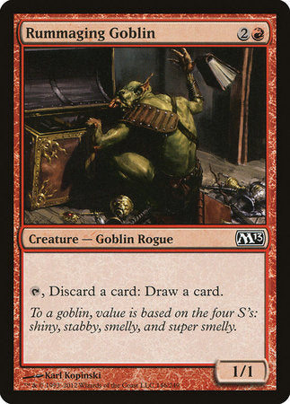 Rummaging Goblin [Magic 2013] | Exor Games Truro