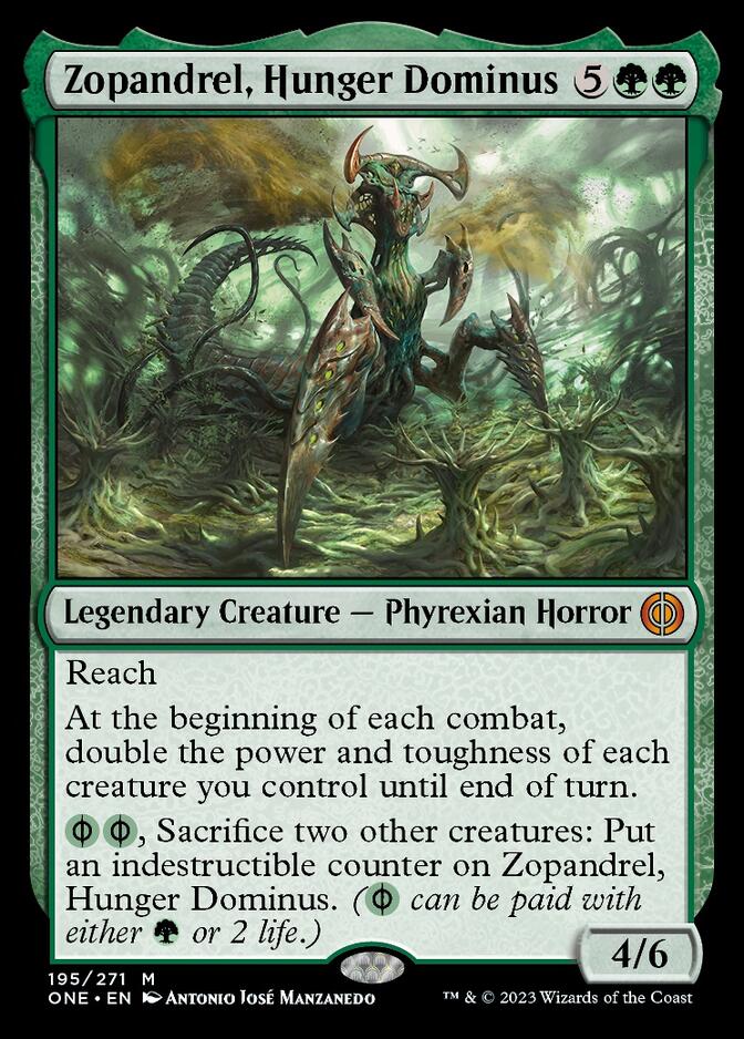 Zopandrel, Hunger Dominus [Phyrexia: All Will Be One] | Exor Games Truro