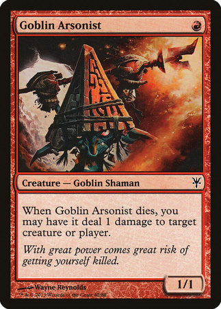 Goblin Arsonist [Duel Decks: Sorin vs. Tibalt] | Exor Games Truro