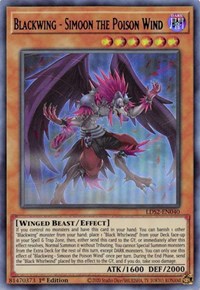 Blackwing - Simoon the Poison Wind (Purple) [LDS2-EN040] Ultra Rare | Exor Games Truro