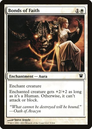 Bonds of Faith [Innistrad] | Exor Games Truro