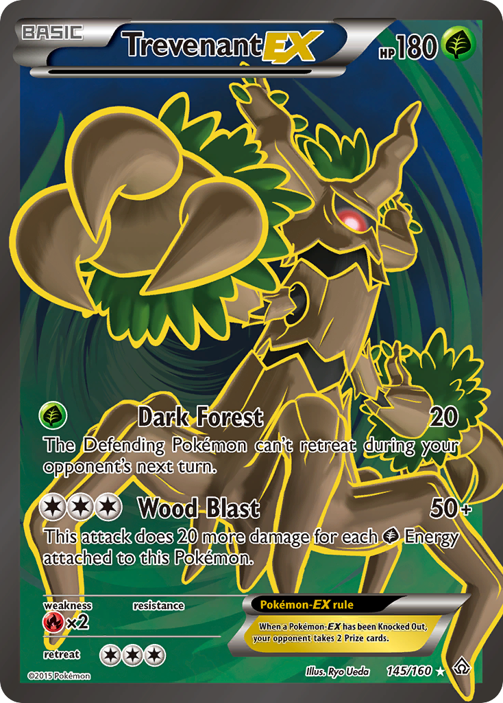 Trevenant EX (145/160) [XY: Primal Clash] | Exor Games Truro