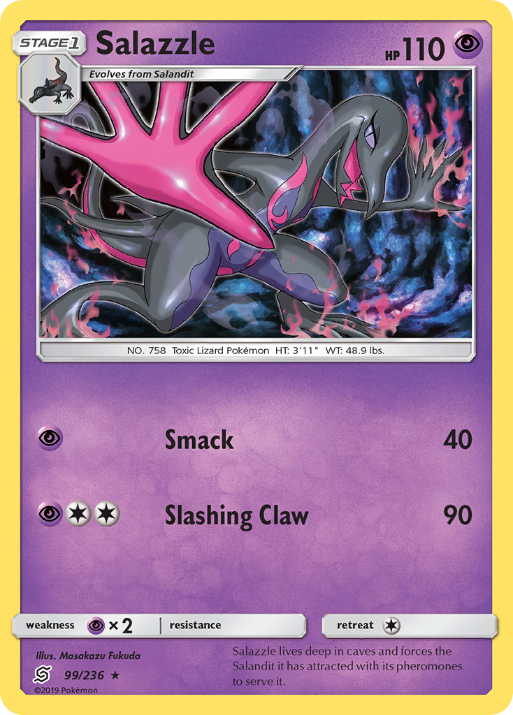 Salazzle (99/236) [Sun & Moon: Unified Minds] | Exor Games Truro