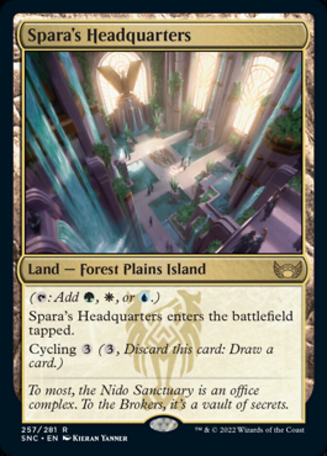 Spara's Headquarters [Streets of New Capenna] | Exor Games Truro