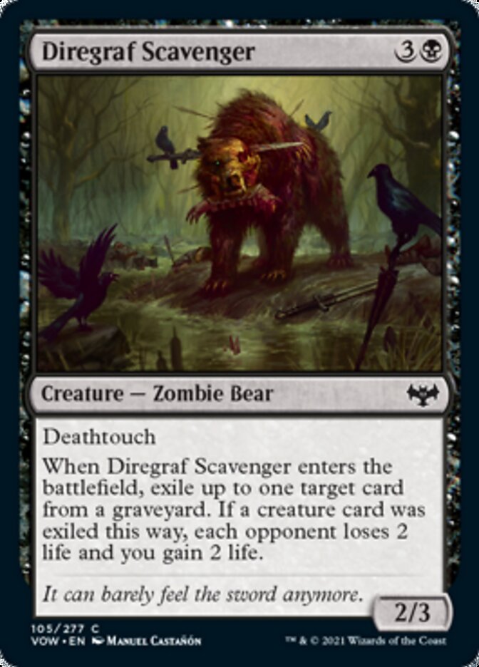 Diregraf Scavenger [Innistrad: Crimson Vow] | Exor Games Truro