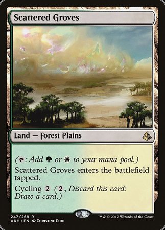 Scattered Groves [Amonkhet] | Exor Games Truro