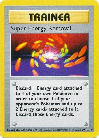 Super Energy Removal (79/102) [Base Set Shadowless Unlimited] | Exor Games Truro