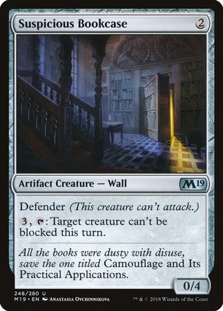 Suspicious Bookcase [Core Set 2019] | Exor Games Truro