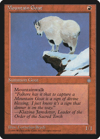 Mountain Goat [Ice Age] | Exor Games Truro