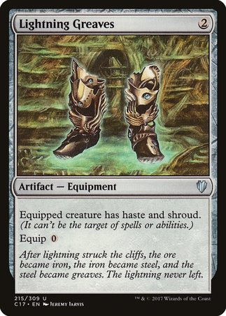 Lightning Greaves [Commander 2017] | Exor Games Truro