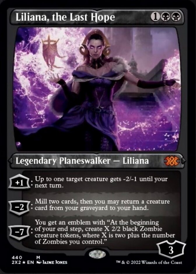 Liliana, the Last Hope (Foil Etched) [Double Masters 2022] | Exor Games Truro