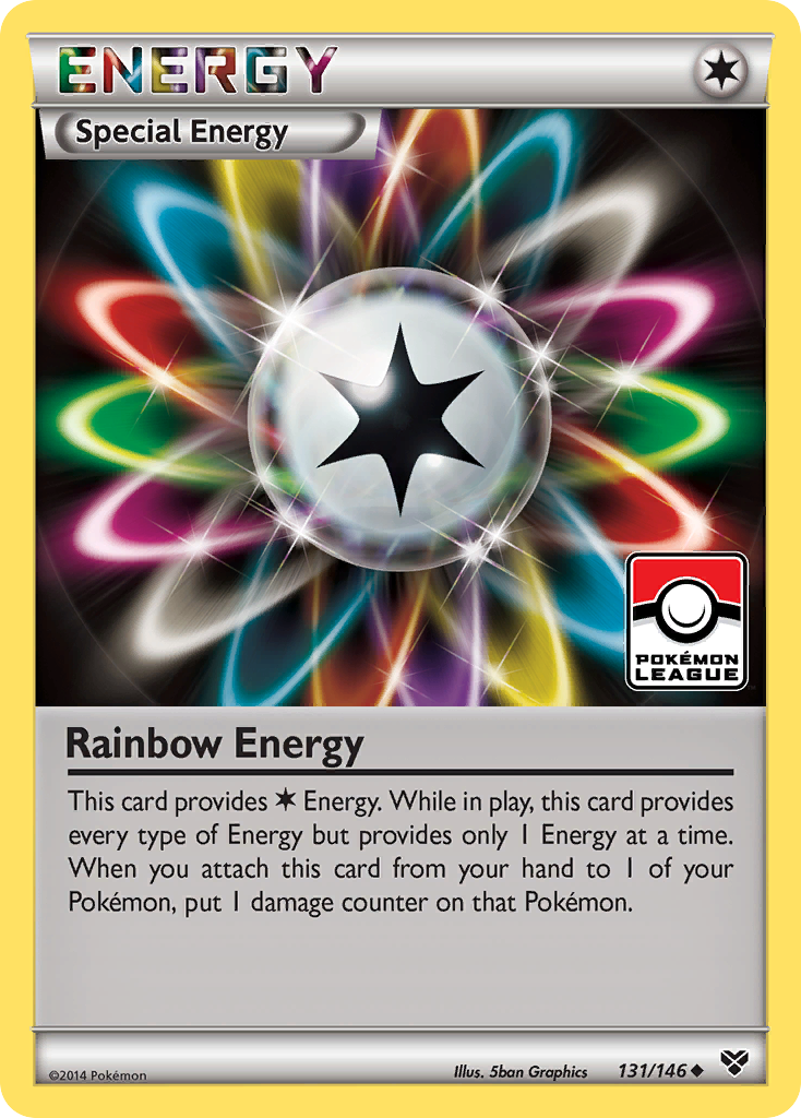 Rainbow Energy (131/146) [XY: Base Set] | Exor Games Truro