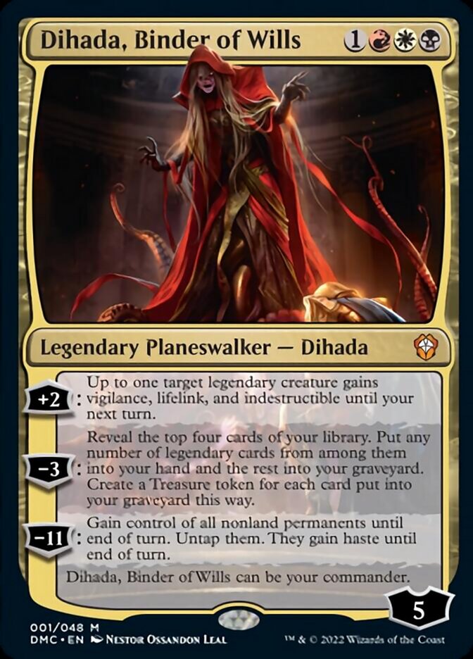 Dihada, Binder of Wills [Dominaria United Commander] | Exor Games Truro