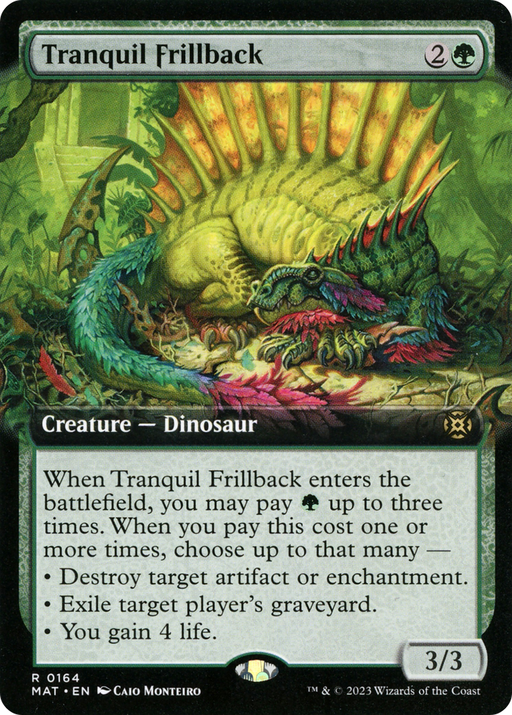 Tranquil Frillback (Extended Art) [March of the Machine: The Aftermath] | Exor Games Truro